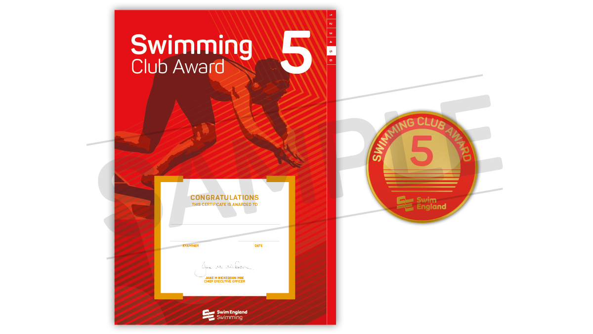 Swimming Club 5 Award